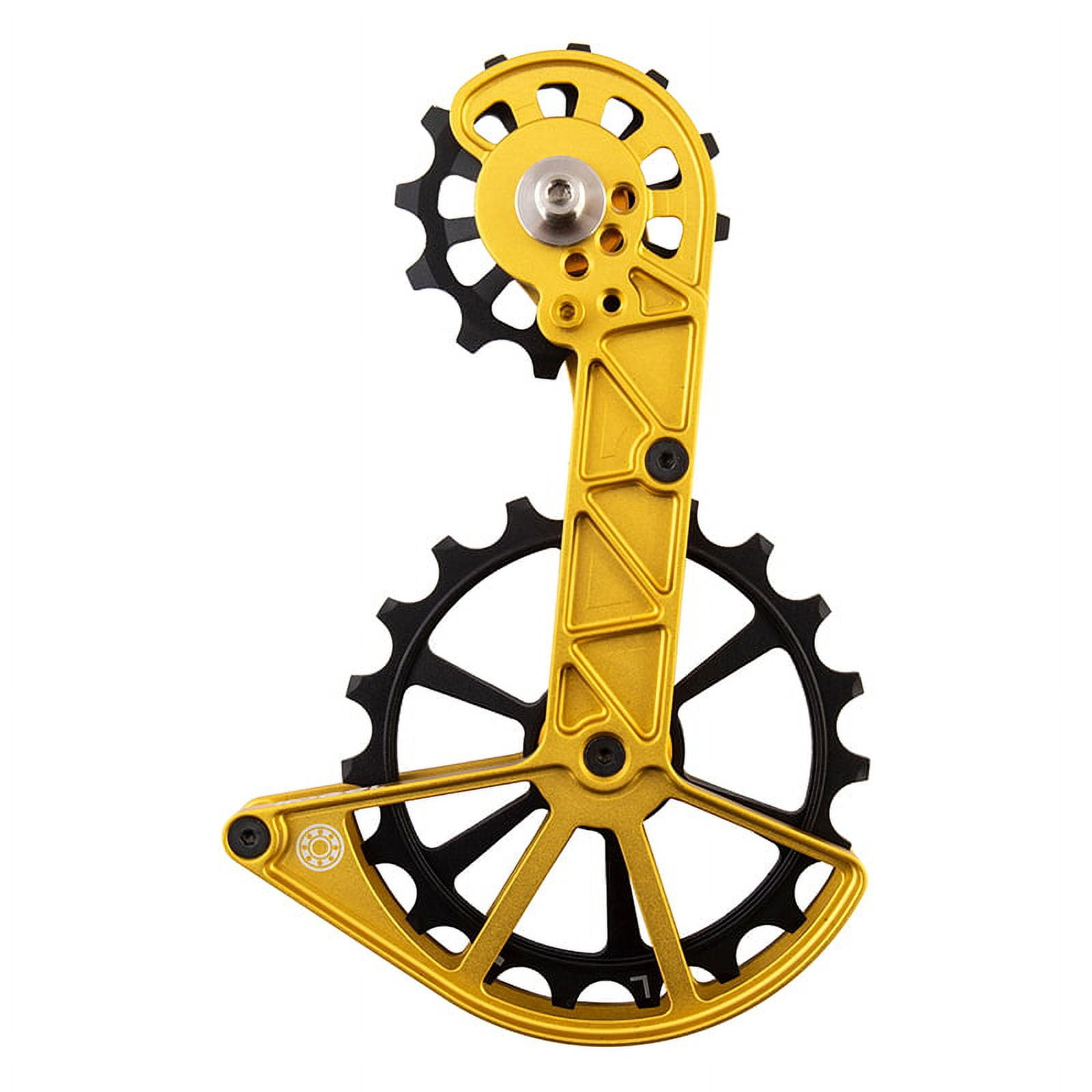 Kogel Bearings Kolossos Oversized Pulley Cage, Shim RX800 Gold