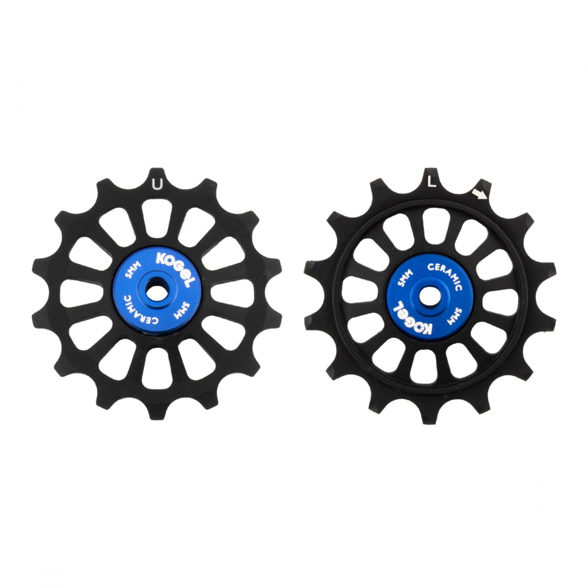 Puleggia Deragliatore Kogel Ibrida Ceramica Per Shimano M9200 12 Velocità