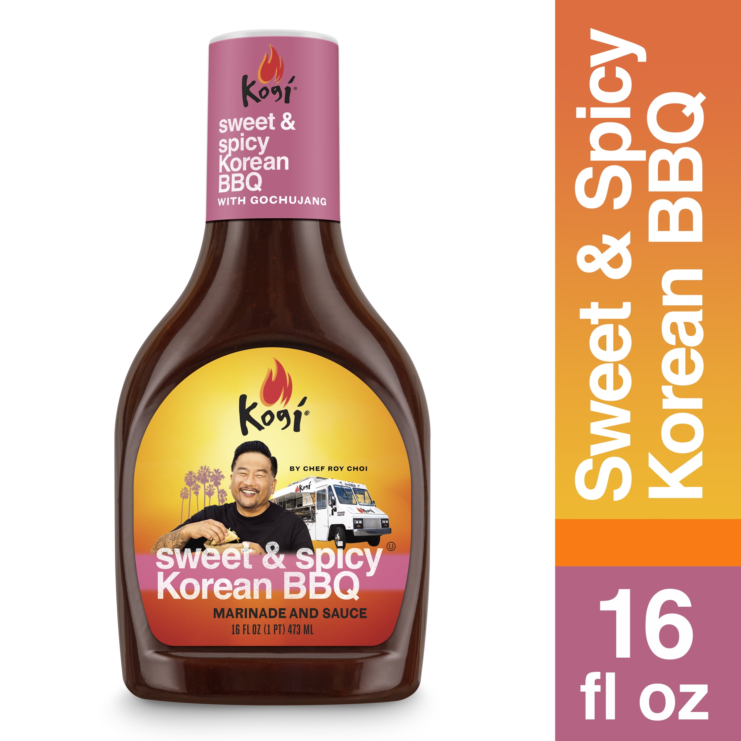 Kogi Sweet & Spicy Korean BBQ Marinade & Sauce16 fl oz - Walmart ...