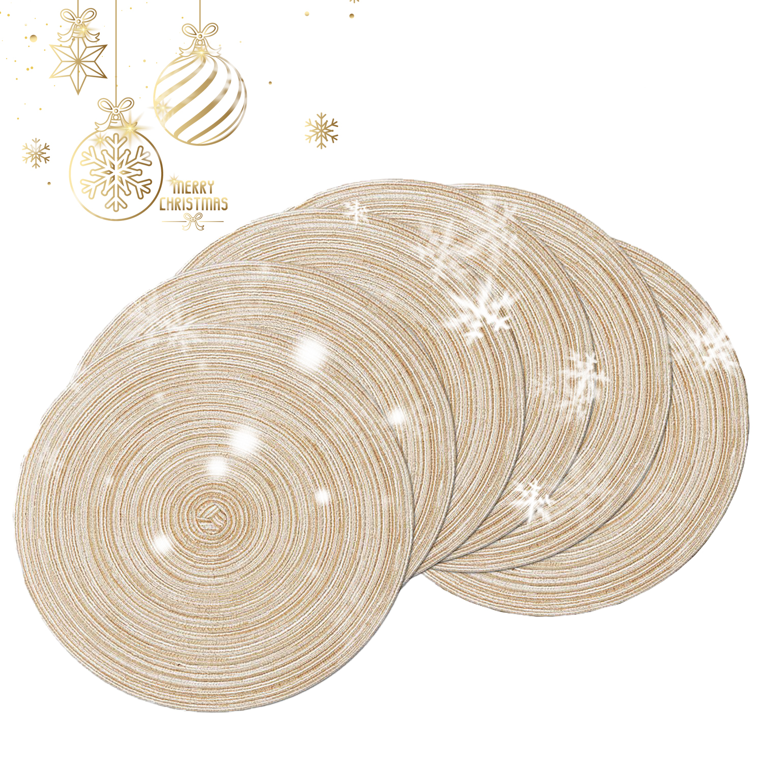 Hoffmaster Black Solid Color Scalloped Edge Placemats, 1000 count