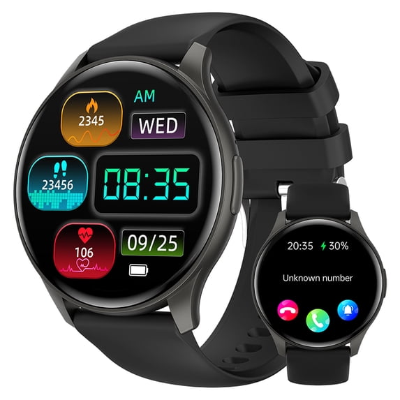 Fruit intelligence Smart Watch for Men Women 1.43 Inch Touch Screen ...