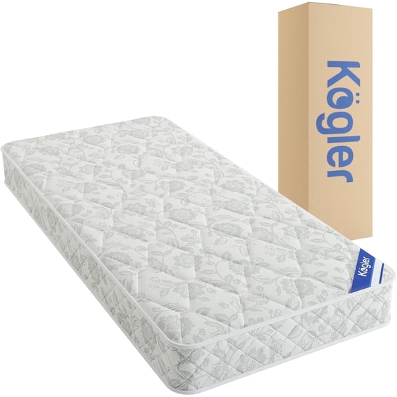 Kogler Adult 7" Innerspring Support 29x79" Luxury Firm Foam Top Innerspring Hybrid Mattress