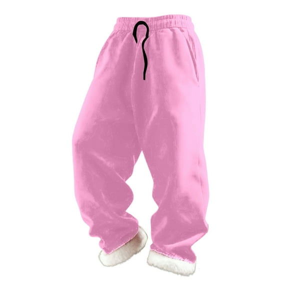 Kogui Athletic Jogger Pants for Boys Sweatpants for Teen Boys Casual Sweat Pants Teens Active Workout Joggers Size 11-12 (Pink,11-12 Years)