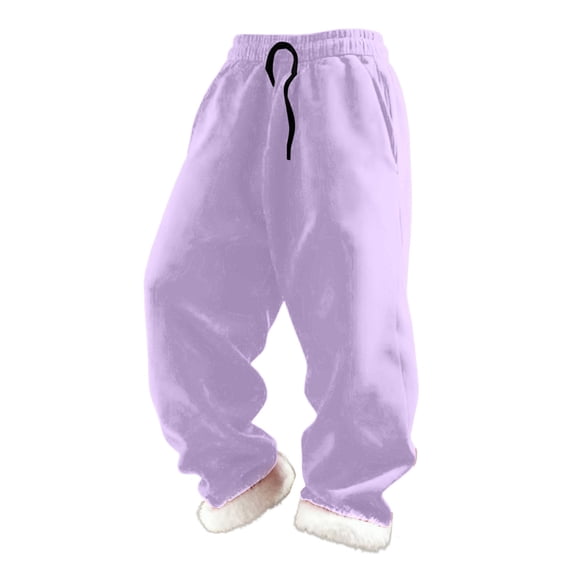 Kogui Athletic Pants Boys Boys Cargo Pants Kids Jogger Sweatpants 5T 6T (Purple,5-6 Years)
