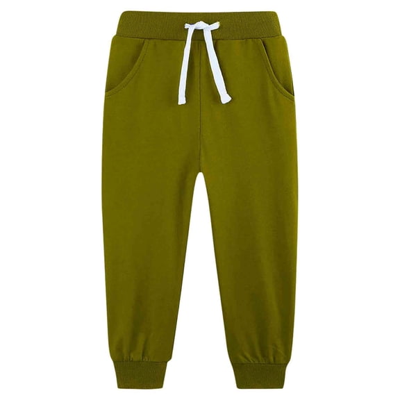 Kogui Athletic Pants Boys Sweatpants for Boys Teens Loose Sweat Pants Elastic Waist Size 7-8 (AG,7-8 Years)