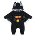 thumbnail image 1 of Kogui Baby Boy Clothes Button Down Romper Western Baby Boy Clothes Gender Neutral Fall One Piece Outfit 0 3 6 9 12 18 24 Months (Orange,3-6 Months), 1 of 9