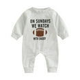 thumbnail image 1 of Kogui Baby Boy Clothes Sleepers Fleece Newborn Boy Clothes Baby Boy Coming Home Hospital Outfit One Piece Romper Jumpsuit+Hat Clothing Set 0 3 6 9 12 18 24 Months (Light Gray,3-6 Months), 1 of 8