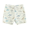 thumbnail image 1 of Kogui Baby Boy Swim Trunks Boys Swim Trunks, Kids Quick Dry Swimming Shorts with Liner - Solid/Printed Swimwear 3T 4T (White,3-4 Years), 1 of 4