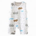 thumbnail image 1 of Kogui Baby Clothes Boy Unisex-Baby Sleeveless and Short-Sleeve Romper 0 3 6 9 12 18 24 Months (Grey,6-12 Months), 1 of 4