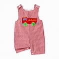 thumbnail image 1 of Kogui Baby Clothes Unisex Newborn Newborn Baby Boy Clothes Short Sleeve Shirt Romper Jumpsuit Bodysuit One-Piece Summer 0 3 6 9 12 18 24 Months (Red,12-18 Months), 1 of 8