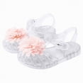 thumbnail image 1 of Kogui Baby Girl Sandals Girls Princess Mary Jane Flats for Dress Up, Dance Party, Cosplay - Jelly Shoes Size 11.5 (Light Pink,Little Kids 11.5), 1 of 4
