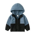 thumbnail image 1 of Kogui Baby Jacket Girls and Toddlers' Polar Fleece Full-Zip Jacket Size 3T 4T (Black,3-4 Years), 1 of 4