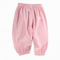 thumbnail image 1 of Kogui Baby Long Bloomers Boys Cargo Pants Kids Casual Trousers Elastic Waist Casual Pants for Kids 12 18 Months (Pink,12-18 Months), 1 of 4