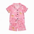 thumbnail image 1 of Kogui Baby Pajamas Girls Pajama T-Shirts, Pajama Shorts & Pajama Pants Set for Toddler Girl 12 18 Months (Pink,12-18 Months), 1 of 4