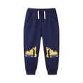 thumbnail image 1 of Kogui Baby Pants Kids Baby and Toddler Boys Pants, Joggers Sweatpants for Boys Size 2T 3T (Black,2-3 Years), 1 of 6