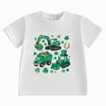 thumbnail image 1 of Kogui Baby Shirt Boys T Shirts Kids Short Sleeve Shirt Crewneck Summer Basic Tee Tops 1T 2T (White,1-2 Years), 1 of 7