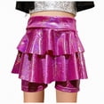 thumbnail image 1 of Kogui Baby Shorts Girls Dance Shorts High Waisted Dance Shorts Comfy Workout Gymnastics Shorts 4T 5T (Hot Pink,4-5 Years), 1 of 6