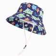 thumbnail image 1 of Kogui Baby Sun Hats Girl Kids Ponytail Sun Hat Wide Brim UV Protection for Girls Beach Bucket Cap 3T 7T (Light Pink,3-7 Years), 1 of 9