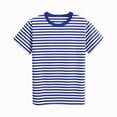 thumbnail image 1 of Kogui Baby Tees Toddler Boys Girls Shirt Short Sleeve Funny Letters Graphic Top 18 24 Months (Blue,18-24 Months), 1 of 4