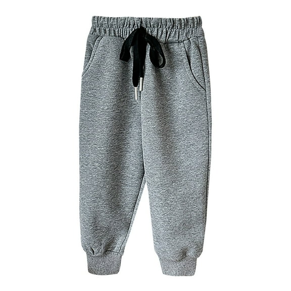 Kogui Baggy Sweatpants for Girls Wide Leg Loose Girls Sweatpants Wide Leg Sweatpants Kids Elastic High Waist Baggy Straight Leg Sweat Pants Size 7-8 (Dark Gray,7-8 Years)