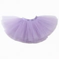 thumbnail image 1 of Kogui Ballet Tutu for Girls Layered Tulle Tutu Skirt with Lining Princess Ballet Dance Dress for Girls 4T 7T (Purple,4-7 Years), 1 of 4