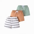 thumbnail image 1 of Kogui Boys Golf Shorts Toddler Shorts for Baby Boy Cotton Summer Lightweight Shorts Little Boys Short Pants Multipack 2t 3t (White,2-3 Years), 1 of 7