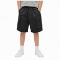 thumbnail image 1 of Kogui Boys Graphic Shorts Boys' Golf Play Shorts Elastic Closure Lightweight & Stretchy Size 11-12 (Black,11-12 Years), 1 of 5