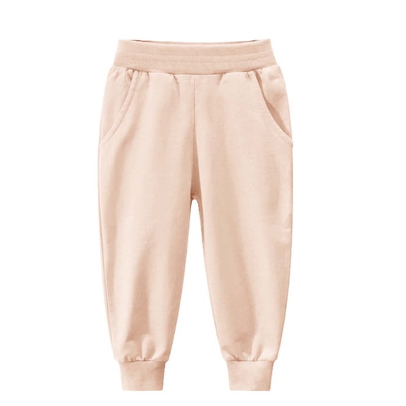 Kogui Boys Jogger Pants Boys Sweatpants Athletic Kids Clothes Boys Joggers Size 9-10 (Beige,9-10 Years)