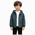 thumbnail image 1 of Kogui Boys Spring Trench Coat Casual Solid Color Lightweight Outerwear Jacket 2-9Y (AG,3-4 Years), 1 of 7
