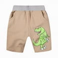 thumbnail image 1 of Kogui Boys Summer Shorts Boys 4-Way Stretch Pull-on Shorts Moisture Wicking Side Hand Pockets Outdoor 5t 6t (Khaki,5-6 Years), 1 of 1