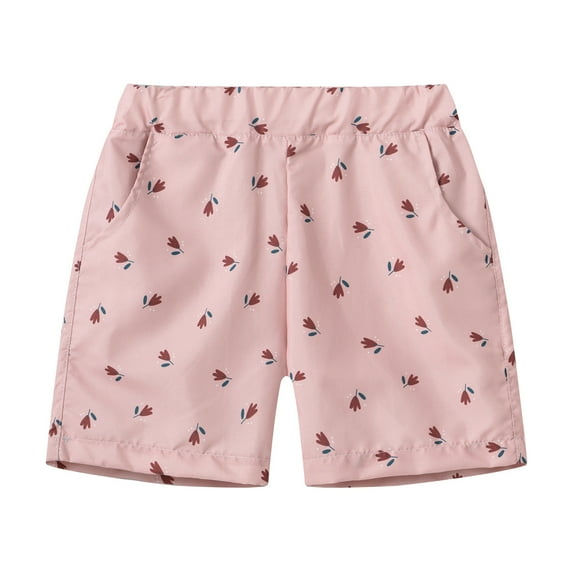Kogui Boys Swim Trunks Toddler Swim Shorts Little Boys Bathing Suit Swimsuit Toddler Boy Swimwear (Pink,6-7 Years)