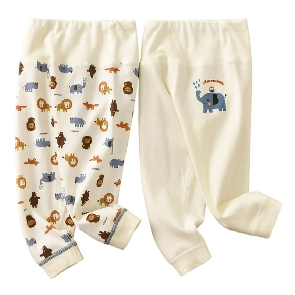 Kogui Boys Wide Leg Sweatpants Youth Boy's Pants Athletic Pants Kids Sweatpants Size 7-8 (Light Yellow,7-8 Years)