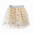 thumbnail image 1 of Kogui Cheer Skirts for Girls Tutu Skirt for Toddler Girls Princess Tutu Dresses for Toddler Girl Tulle Tutu Dresses 2T 3T (Beige,2-3 Years), 1 of 7