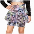thumbnail image 1 of Kogui Dance Shorts for Girls Girls Shorts Dance Shorts with Inner Pockets 2-In-1 for Girls Running Tennis Sports Size 9-10 (Multicolour,9-10 Years), 1 of 6