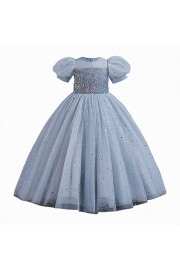 Grey Juniors Tulle Dress