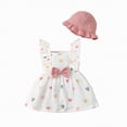 thumbnail image 1 of Kogui Dresses for Teens Girls Summer Toddler Girl Tulle Dress Summer Ruffle Sleeveless Baby Girl Fashion Casual Dresses 12 18 Months (White,12-18 Months), 1 of 9