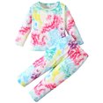 thumbnail image 1 of Kogui Fall Outfits for Girls Little Girls Clothes Set Cute Girls Outfits Long Sleeve Tops and Pants Set Size 7-8 (Green,7-8 Years), 1 of 8