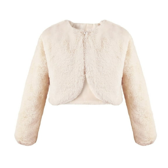 Kogui Fleece Girls Jackets Girls Fleece Jacket Sherpa Fuzzy Hoodie Winter Coat with Full Zip Fluffy Outerwear Size 10-12 (Yellow,10-12 Years)