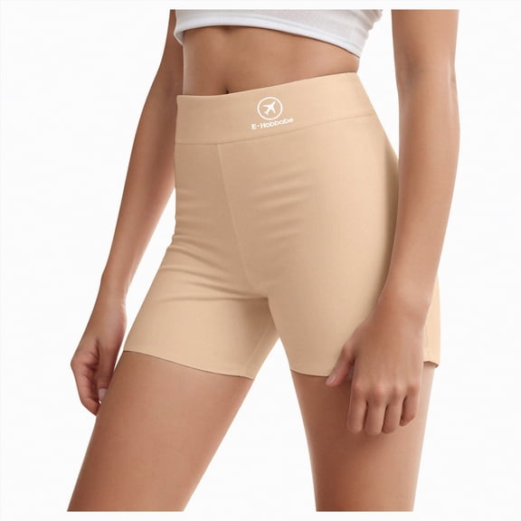 Kogui Girls Bermuda Bike Shorts Girls Athletic Shorts High Waisted Straight Leg Summer Casuals Shorts 4T 5T (Beige,4-5 Years)