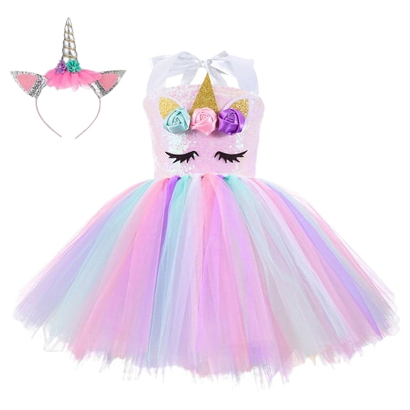 Kogui Girls Dresses Fancy Toddler Kids Girls Butterfly Dress Sparkle Sequins Tulle Wedding Formal Birthday Dresses 4T 6T (Silver,4-6 Years)