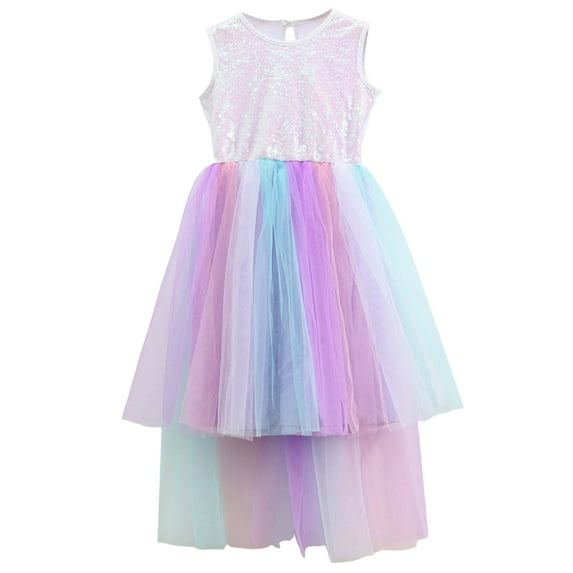 Kogui Girls Dresses Graduation Toddler Tutu Dress Little Girls Fluffy Summer Dresses Casual Party Tulle Sundress for Kids 2T 3T (Pink,2-3 Years )
