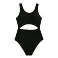 thumbnail image 1 of Kogui Girls One Piece Swimsuit (Black,13-14 Years), 1 of 5