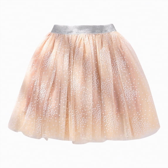 Kogui Girls Skirts Fancy Girls Tutu Skirt, Big Girls Tutu Skirt Kid Party Princess Dance Tutu Princess Dress Ballet Skirt Size 9-10T (Beige,9-10 Years)