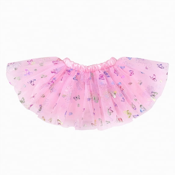 Kogui Girls Skirts Fancy Girls Tutu Skirt Sequin Little Girls Tutu Skirt Kid Party Princess Dance Tutu Princess Dress Ballet Skirt 5T 6T (Red,5-6 Years)