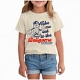 thumbnail image 1 of Kogui Girls T Shirts Girls Super Soft Short Sleeve T Shirts Print Cute Design Size 9-10 (Beige,9-10 Years), 1 of 4