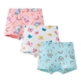 thumbnail image 1 of Kogui Girls Training Underwear Girls Breathable Underwear Boyshort Panties 3 Pack,Size 2T 3T(Light Blue,5-6 Years), 1 of 2