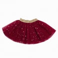 thumbnail image 1 of Kogui Girls Tutu Baby Girls Soft Tutu Skirt with Diaper Cover,1st Birthday Party Tutu Skirt 4T 6T (Wine,4-6 Years), 1 of 4