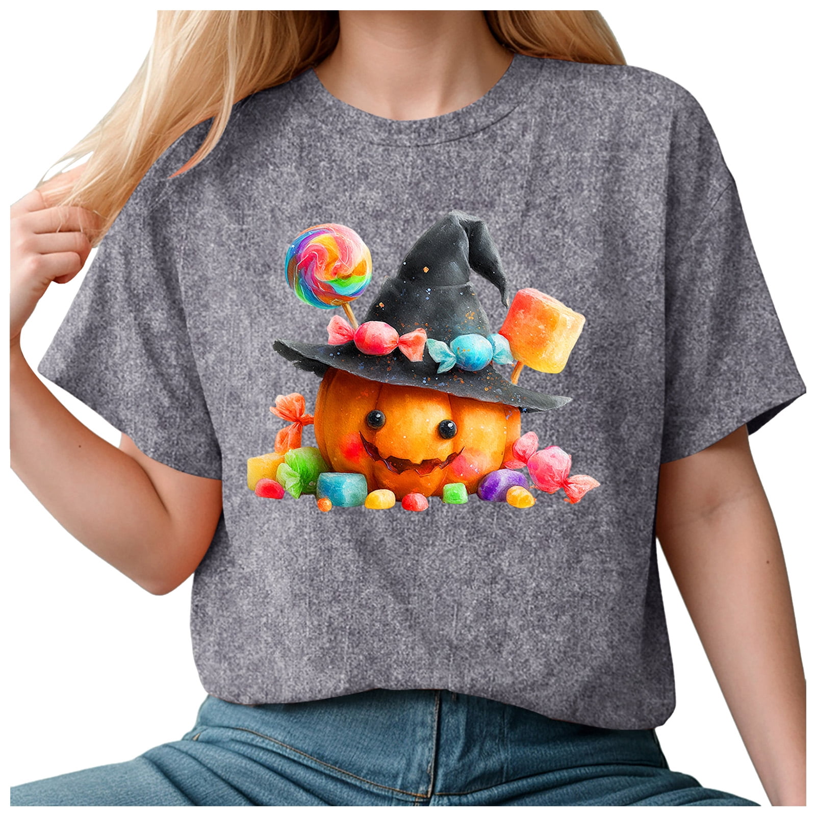 Kogui Halloween Ghost for Women Shirts Women #39 s Sunflower Graphic Shirts Kogui Halloween Ghost for Women Shirts Women #39 s Sunflower Graphic Shirts