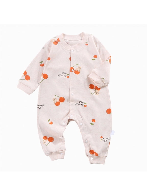 Infant Boy Clothes Newborn Baby Snowsuit Fleece Lined Romper Outfits Warm Hooded Romper for Infant 0 3 6 9 12 18 24 Months (Orange,12-18 Months)