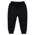 thumbnail image 1 of Kogui Joggers for Toddler Boys Baby & Toddler Jogger Pants - Soft, Comfortable for and Toddler Boys Size 18 24 Months (Black,18-24 Months), 1 of 4